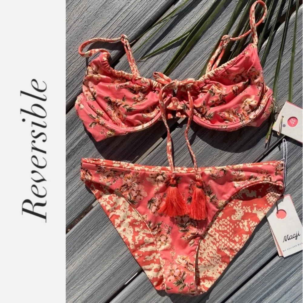 MAAJI Set - Anthropologie Snake Jade Bikini Top & Sublimity Bottom - L/M
